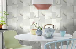 Обои HC72080-14 фото в интерьере кухни превью