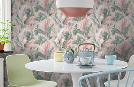 Обои VV72093-28 фото в интерьере кухни превью