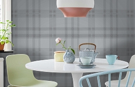 Обои 54417-7 фото в интерьере кухни превью