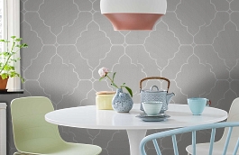 Обои 84276-1 фото в интерьере кухни превью