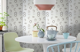 Обои 88192-06 фото в интерьере кухни превью