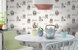 Обои 286072 фото в интерьере кухни превью