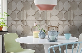 Обои 84280-3 фото в интерьере кухни превью