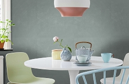 Обои 5089-19 фото в интерьере кухни превью