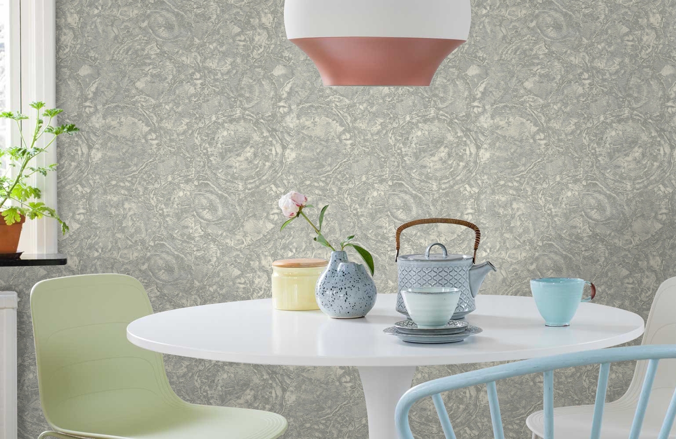 Обои 85614 фото в интерьере кухни