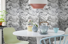 Обои 98977 фото в интерьере кухни превью