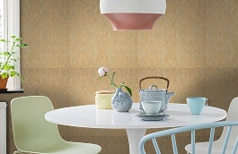 Обои R23744 фото в интерьере кухни превью