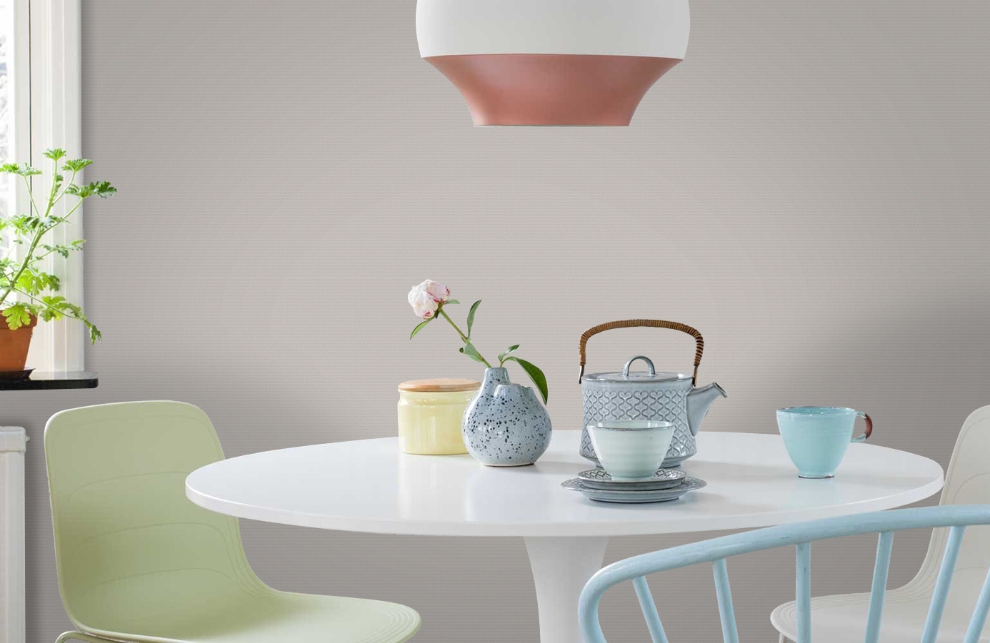 Обои 286608 фото в интерьере кухни