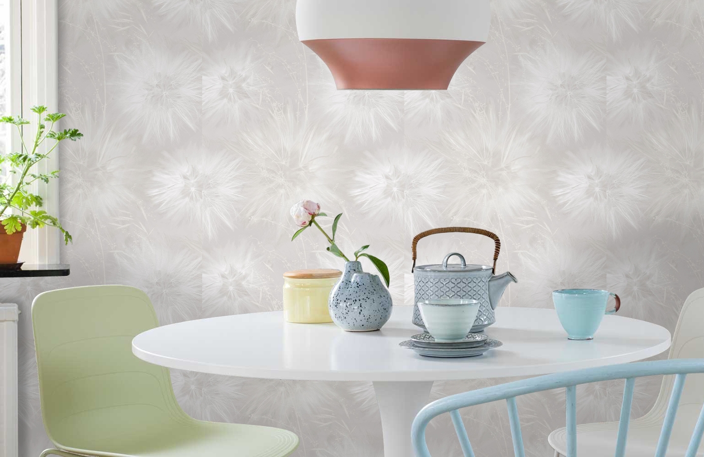 Обои 286812 фото в интерьере кухни