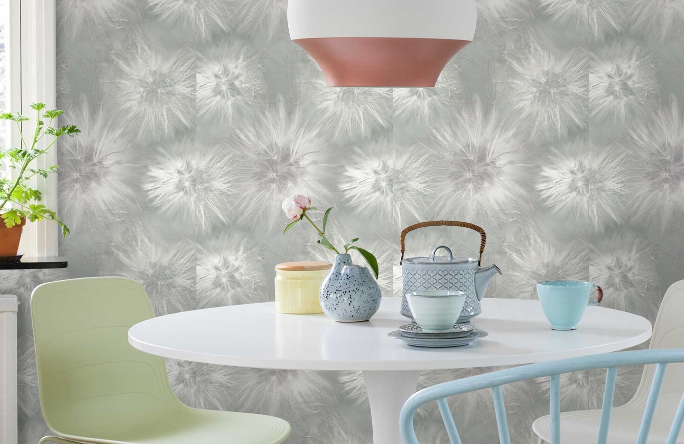 Обои 286813 фото в интерьере кухни