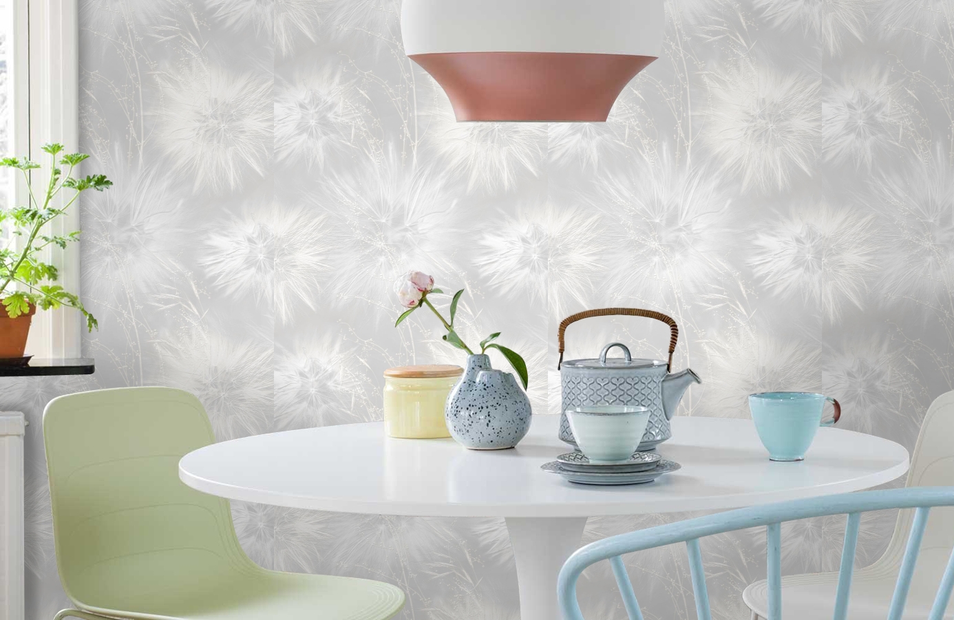 Обои 286817 фото в интерьере кухни