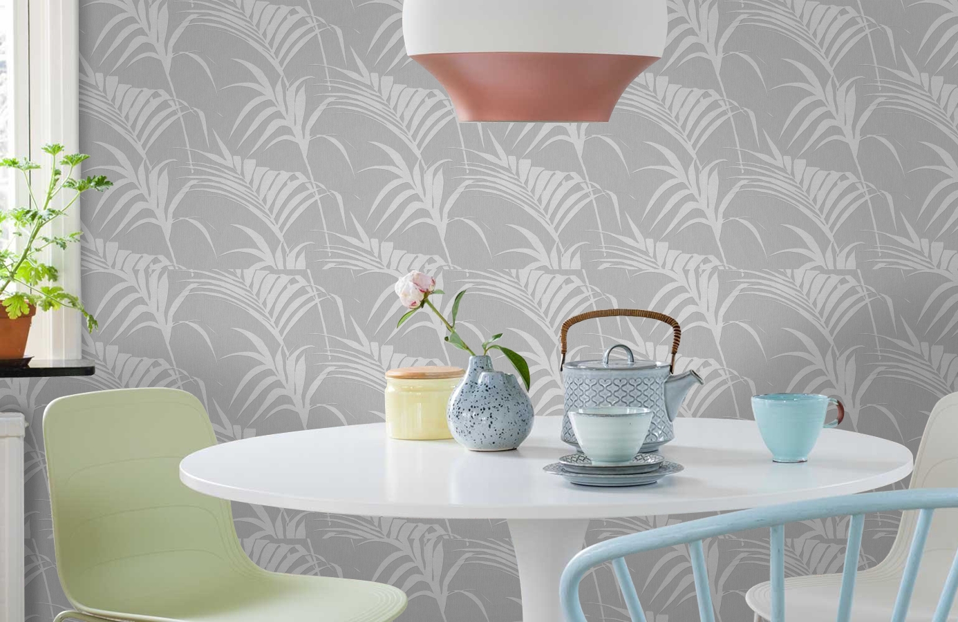 Обои 286837 фото в интерьере кухни