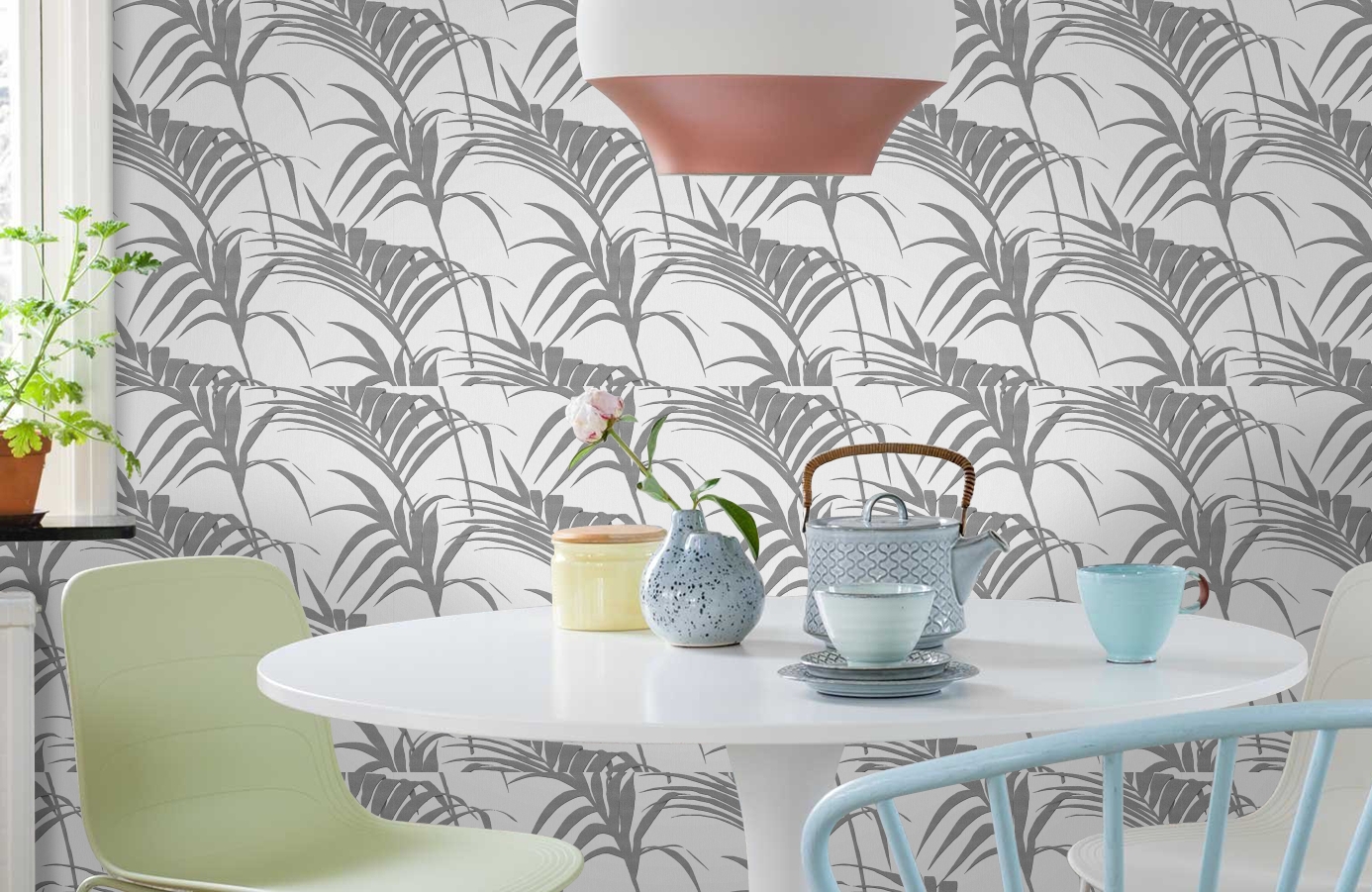 Обои 286838 фото в интерьере кухни Обои 286838 фото в интерьере кухни