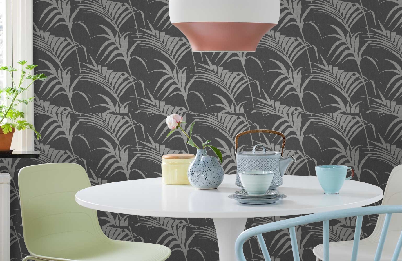 Обои 286839 фото в интерьере кухни Обои 286839 фото в интерьере кухни