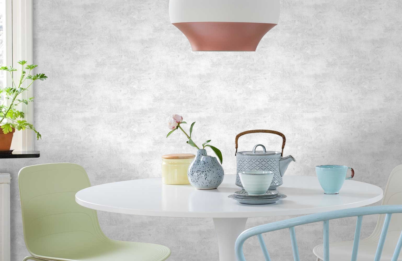 Обои 286867 фото в интерьере кухни