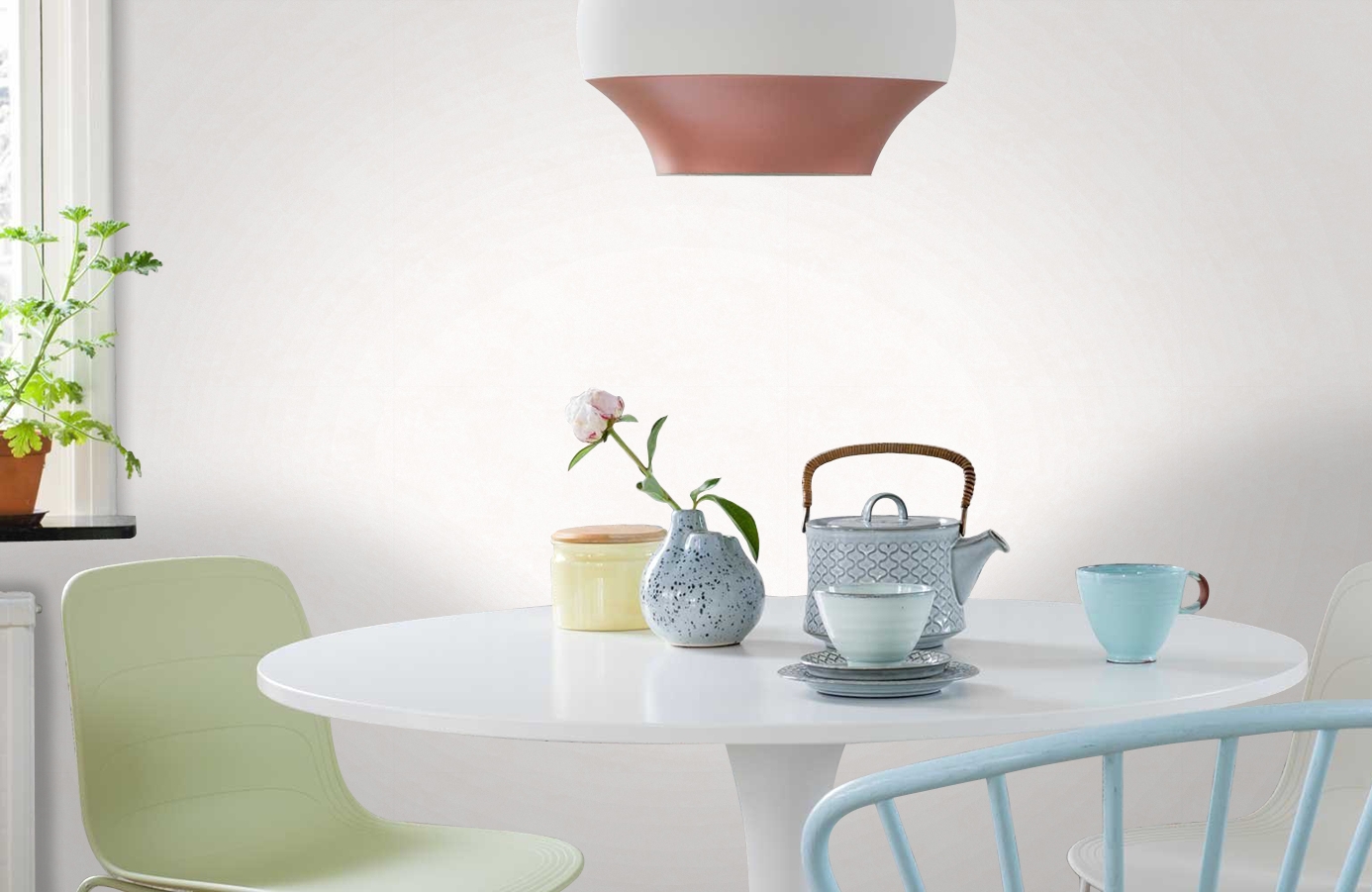 Обои 287101 фото в интерьере кухни