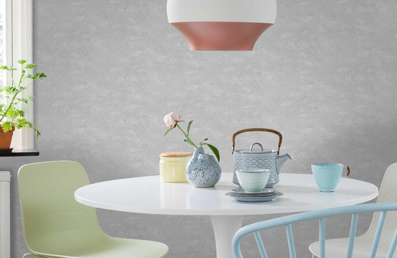 Обои 287109 фото в интерьере кухни