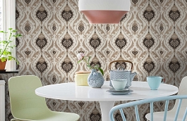 Обои R28012 фото в интерьере кухни превью