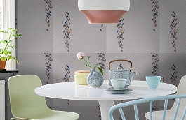 Обои 15018-9 фото в интерьере кухни превью