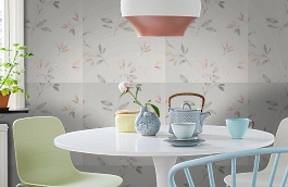 Обои 15020-1 фото в интерьере кухни превью