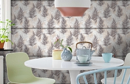 Обои 4308-1 фото в интерьере кухни превью