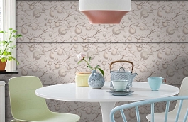 Обои 4330-4 фото в интерьере кухни превью