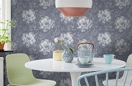 Обои PL72255-41 фото в интерьере кухни превью