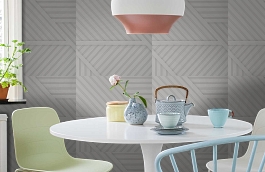 Обои 54432-2 фото в интерьере кухни превью