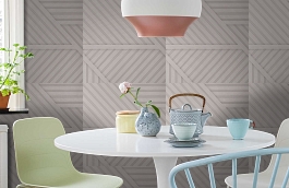 Обои 54432-3 фото в интерьере кухни превью