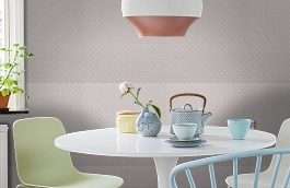 Обои 54434-16 фото в интерьере кухни превью