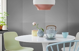 Обои 54434-3 фото в интерьере кухни превью