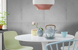 Обои 54435-4 фото в интерьере кухни превью