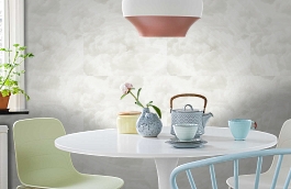 Обои 39990-1 фото в интерьере кухни превью