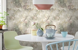 Обои 80502 фото в интерьере кухни превью