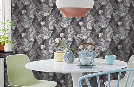 Обои HC72241-44 фото в интерьере кухни превью