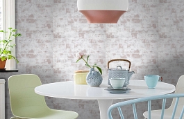 Обои VV72202-14 фото в интерьере кухни превью