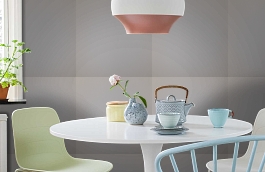 Обои 5103-10 фото в интерьере кухни превью