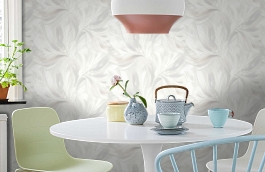 Обои 70608-24 фото в интерьере кухни превью