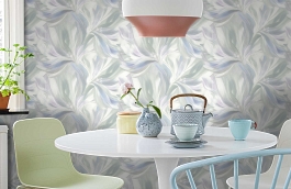 Обои 70608-76 фото в интерьере кухни превью