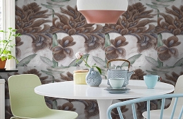 Обои HK61423 фото в интерьере кухни превью