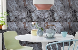 Обои HK61724 фото в интерьере кухни превью