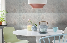 Обои 11146-04 фото в интерьере кухни превью