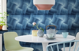 Обои 11197-03 фото в интерьере кухни превью