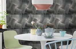 Обои 11197-05 фото в интерьере кухни превью