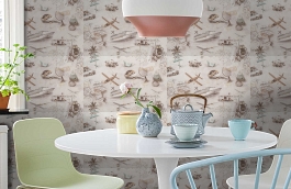 Обои 11209-01 фото в интерьере кухни превью