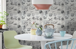 Обои 11209-02 фото в интерьере кухни превью