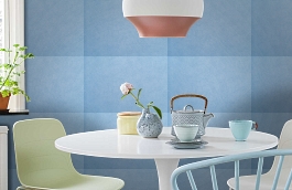 Обои 11235-03 фото в интерьере кухни превью