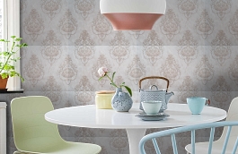 Обои 11135-03 фото в интерьере кухни превью