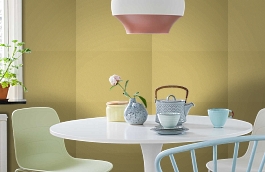 Обои 4060-100 фото в интерьере кухни превью