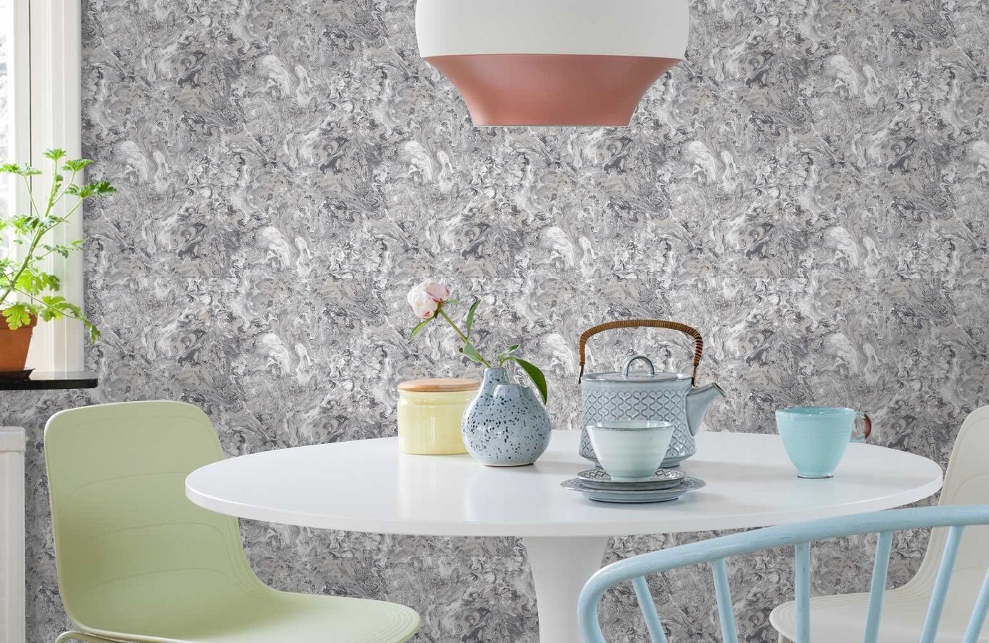 Обои 287997 фото в интерьере кухни Обои 287997 фото в интерьере кухни